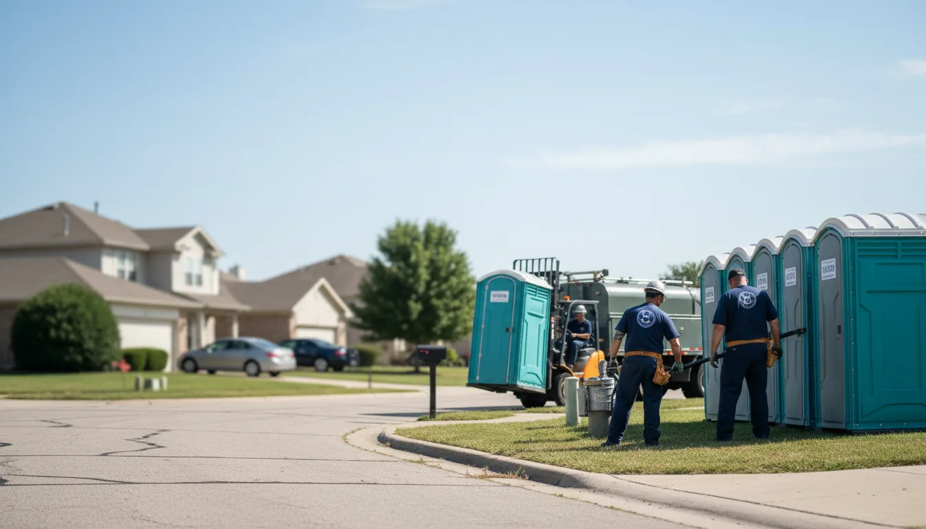 Porta Potty Rental in Louisville, IL near me